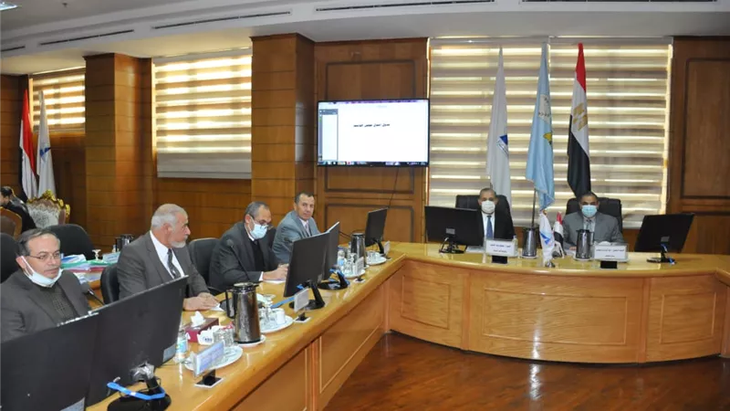 مجلس جامعة كفرالشيخ زيارة الرئيس للجامعة تاريخية