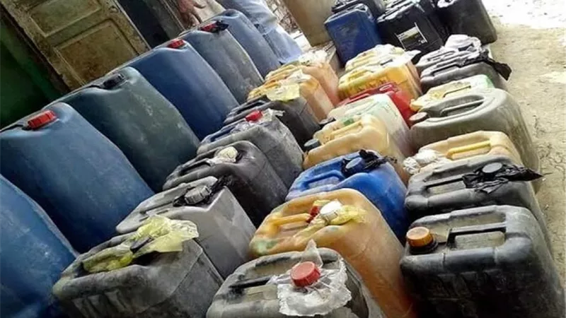 ضبط 2600 لتر سولار مدعم بالقاهرة قبل بيعها بالسوق السوداء