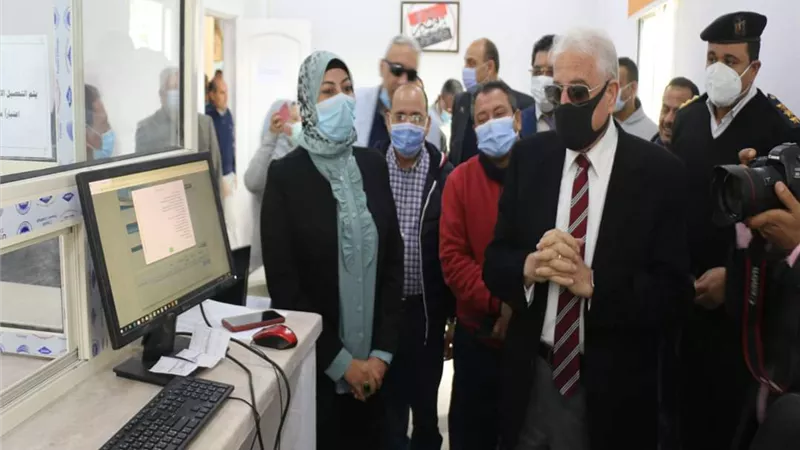 محافظ جنوب سيناء يتفقد عدداً من مشروعات الخطة الاستثمارية بمدينة أبورديس