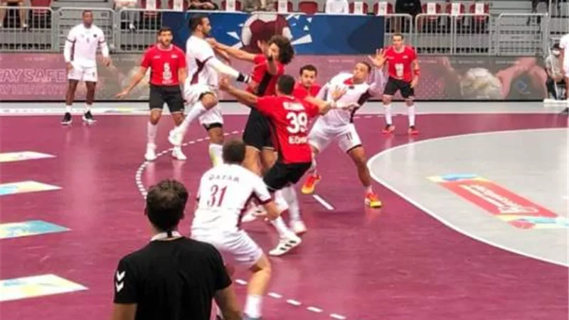منتخب اليد يفوز على قطر 26-23 في الودية الأولى