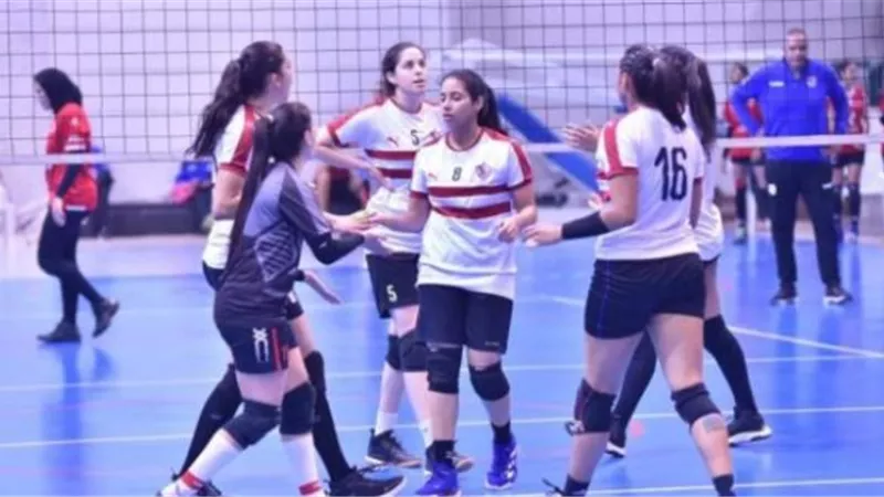الزمالك يهزم اتحاد الشرطة في دوري الطائرة للسيدات