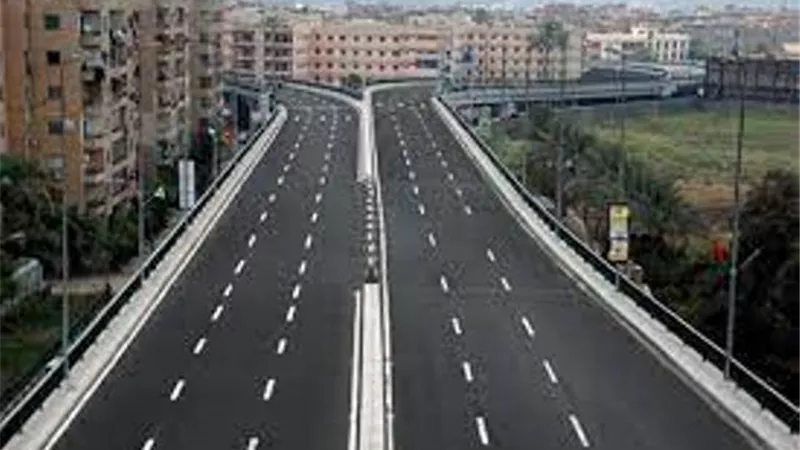 إصلاح الأسوار الحديدية أعلى محور صفط اللبن