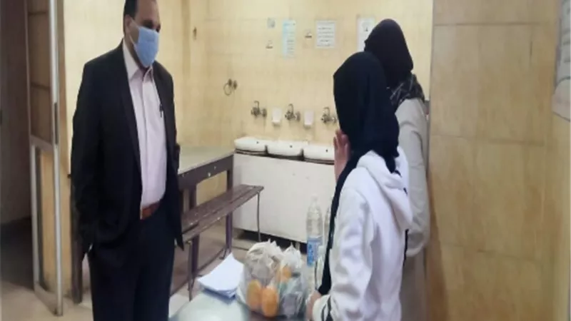 نائب بنها لشئون التعليم والطلاب يتفقد المدن الجامعية بطوخ ومشتهر