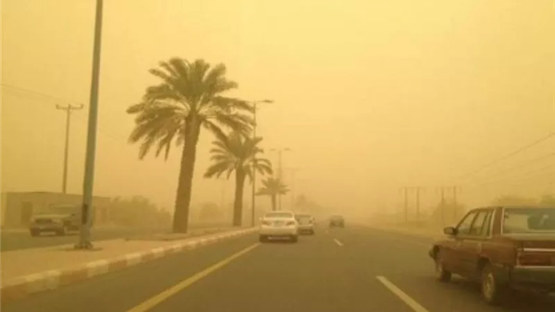 الارصاد تحذر من رياح مثيرة للرمال والاتربة على غرب البلاد
