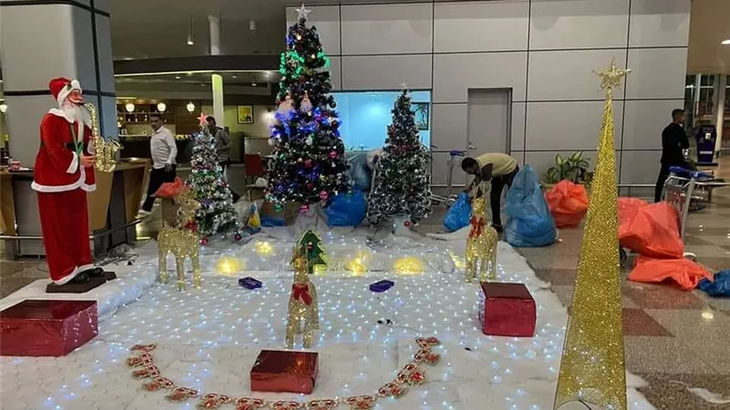 مطارا الغردقة ومرسي علم في استقبال العام الميلادي الجديد