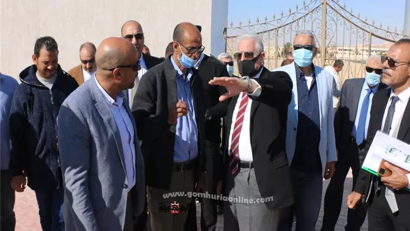 محافظ جنوب سيناء يتفقد مشروعات الخطة الاستثمارية بمدينة أبو زنيمة