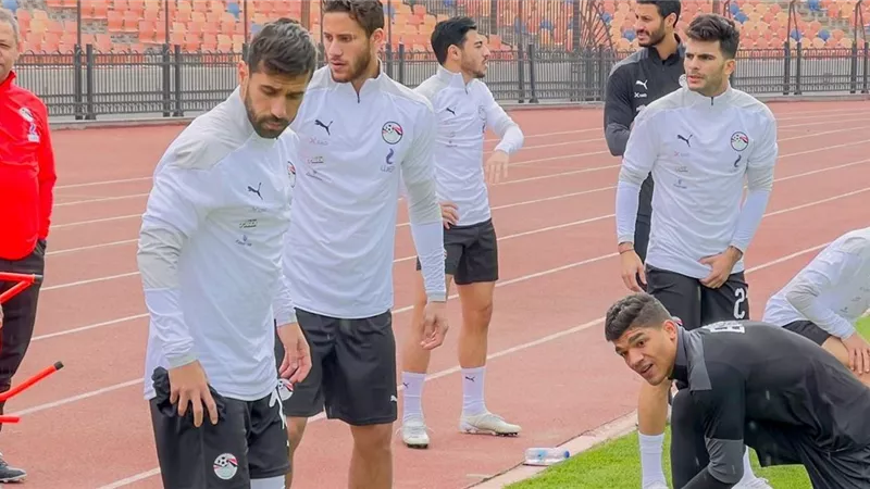 المنتخب يؤدي تدريبًا صباحيا في بداية استعداداته لأمم أفريقيا..صور