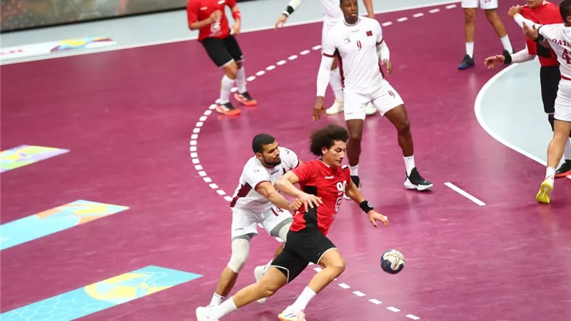 منتخب اليد يفوز على قطر 38-27 في الودية الثانية ويعود للقاهرة غداً