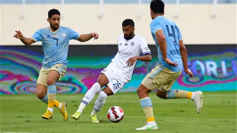 التعادل يحسم لقاء الظفرة والنصر بالدورى الإماراتى