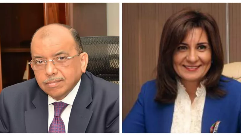 وزير التنمية المحلية يهنئ وزيرة الهجرة بمناسبة عيد الميلاد المجيد
