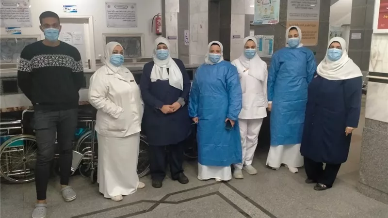 متابعة مكثفة للمستشفيات ومراكز تلقي لقاح كورونا بدمياط