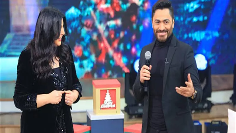 تامر حسنى يفجر مفاجأة من العيار الثقيل عن اغنية ل بهاء سبطان