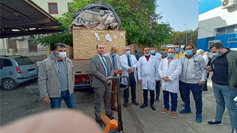 دعم مستشفيات أولاد صقر وفاقوس بأشعة مقطعية بتكلفة ٩ مليون جنيه من وزارة الصحة