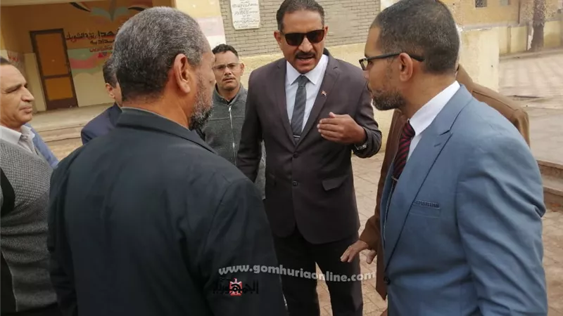 مدير تعليم الجيزة يتفقد مدارس البدرشين والحوامدية
