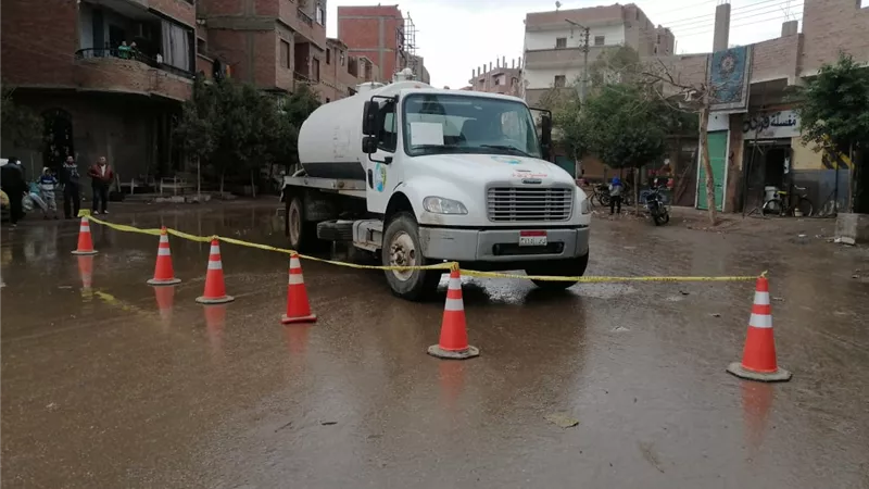 محافظ أسيوط : جهود مكثفة بالوحدات المحلية لمواجهة اثار الامطار