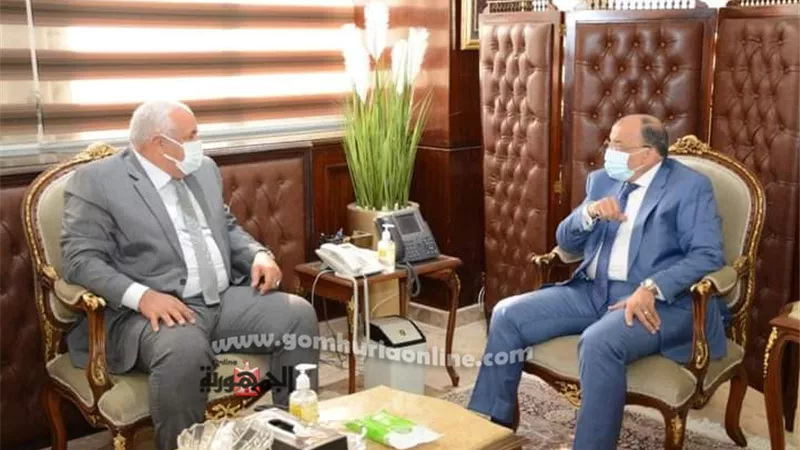 حياة كريمة والتنمية المائية والسكانية أجندة محافظ الوادى الجديد المستقبلية..