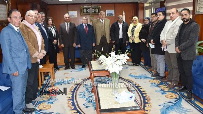 تجديد الايزو الاداري لجامعة السادات للعام السابع علي التوالي