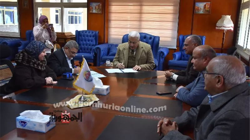 بروتوكول تعاون بين جامعة السادات وجمعية محبى زويل للتنمية
