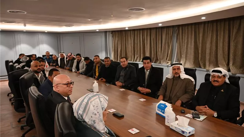 مشايخ قبائل سيناء في أحضان الأكاديمية الوطنية للتدريب..صور
