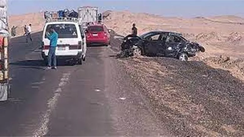 إصابة 3 أشخاص في حادثين متفرقين على طرق الإسماعيلية اليوم