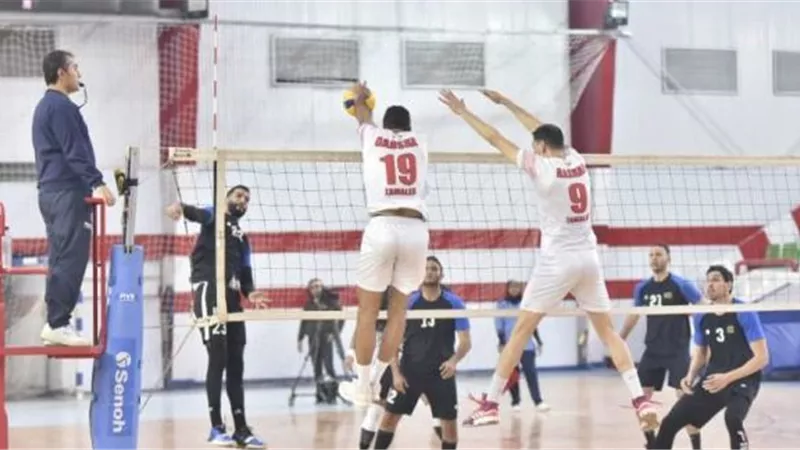 الزمالك يهزم الترسانة في دوري الطائرة للرجال