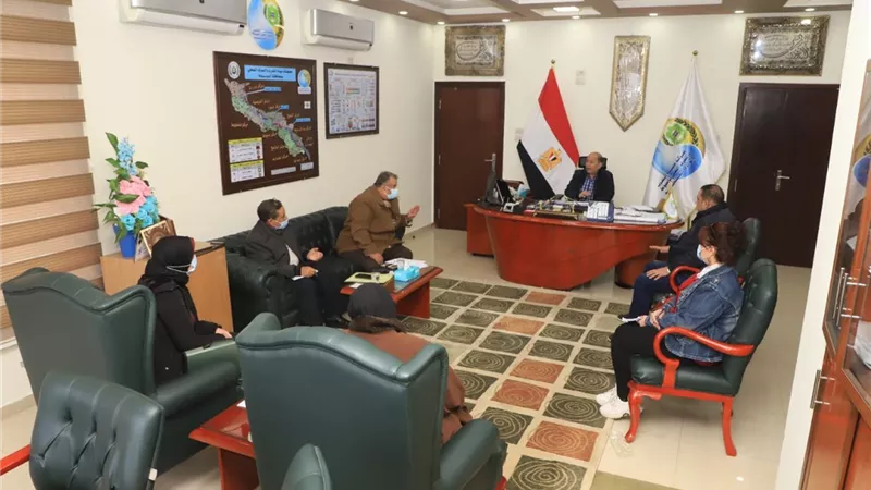 مياه أسيوط تناقش الموقف التنفيذي لـــ 243.5 مليون جنيها بمخطط الإحلال والتجديد بخطتيه السنوية والاستثمارية