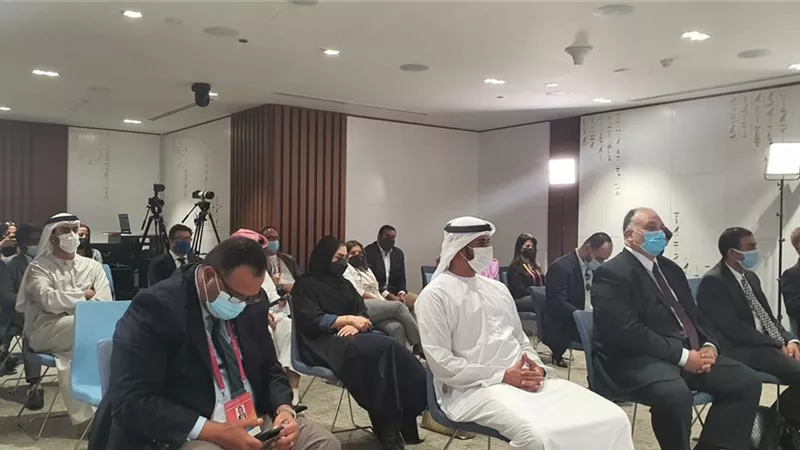 بحضور رئيس القابضة للمطارات: استعراض المشروعات الاستثمارية بمطار القاهرة بمعرض إكسبو 2020