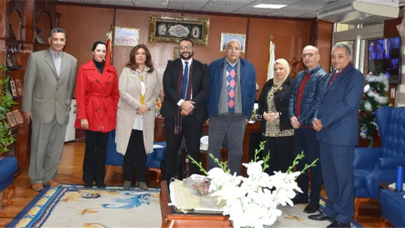 جامعة السادات تستقبل فريق المجلس الوطني للاعتماد (EGAC) لتجديد اعتماد معمل بيوتكنولوجيا البيئة والغذاء
