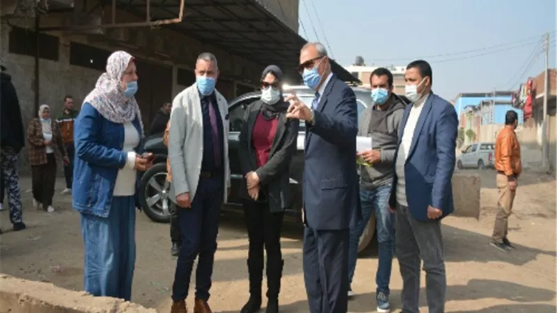 الهجان يتفقد أعمال تغطية الترعة الباسوسية وموقع انشاء محطة للقمامة لقليوب والقناطر الخيرية