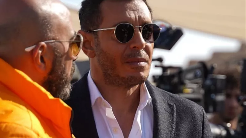والله زمان.. مجدي الهواري برفقة مصطفى شعبان من كواليس مسلسل 