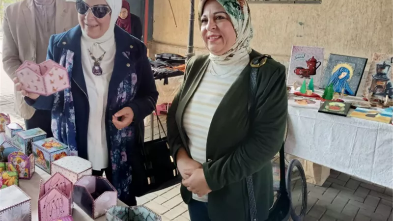 وزارة الرياضة تنظم معرض للمنتجات اليدوية والتراثية بمركز التنمية الشبابية بالجزيرة