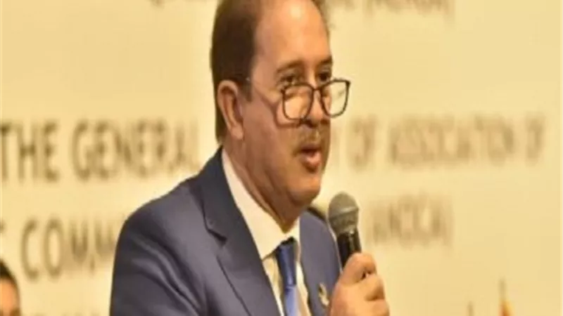 مصطفى براف: اتواجد فى مصر من اجل تنظيم الالعاب الافريقية للشباب
