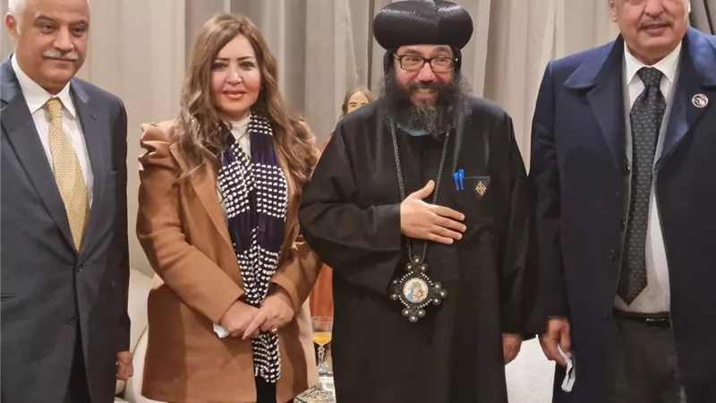 مستقبل وطن بمصر القديمة والمنيل يهنيء الإخوة الأقباط بعيد الميلاد المجيد