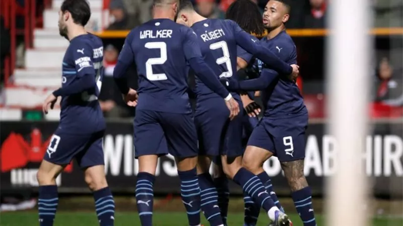 برباعية.. مانشستر سيتي يتأهل للدور الرابع لبطولة كأس الاتحاد بعد فوزه على سويندون تاون