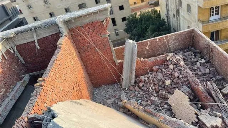 أزالة البناء المخالف والتعديات وفرض الانضباط