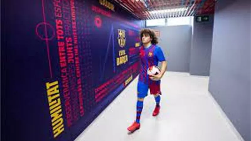 برشلونة الاسبانى يعلن التعاقد الموهبة الشابة فابيو بلانكو