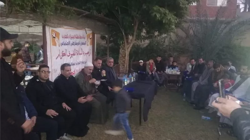 أمانة الجيزة لحزب المصري الديمقراطي تنظم حفل تكريم حملة القرآن الكريم بقرية أبو صير