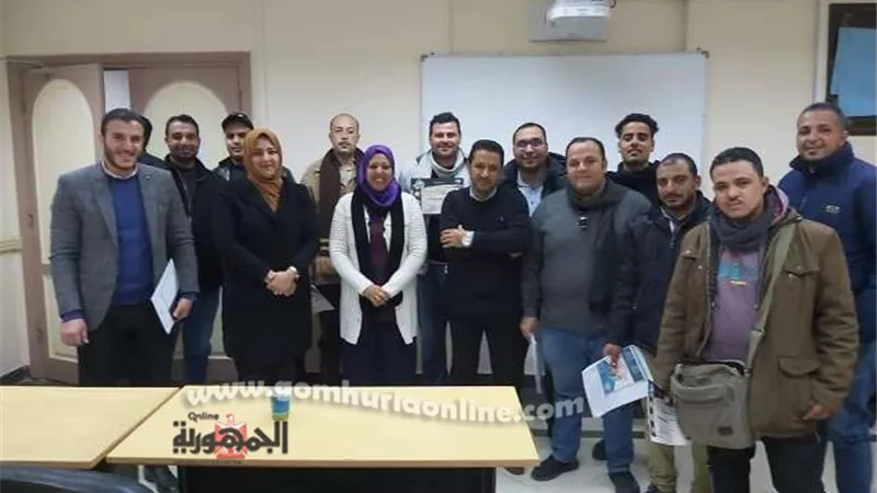دورة تدريبية للكيميائيين والفنيين بشركة مياه الشرب والصرف الصحي بالشرقية