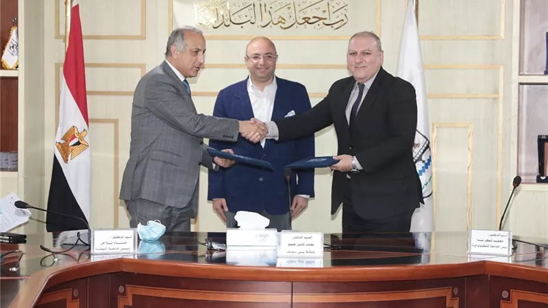 بروتوكول تعاون بين جامعتي بني سويف التكنولوجية والنهضة