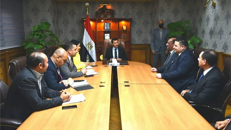 وزير الشباب يلتقي مجلس ادارة الاتحاد الرياضي المصري للمكفوفين