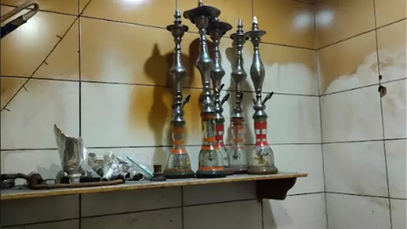 رفع ٦٠٠ اشغال وضبط ٩ مقاهي مخالفة بشمال الجيزه..