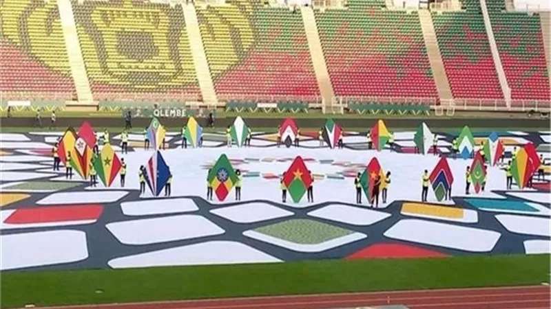 علم مصر يُزين حفل افتتاح أمم أفريقيا 2021.. فيديو