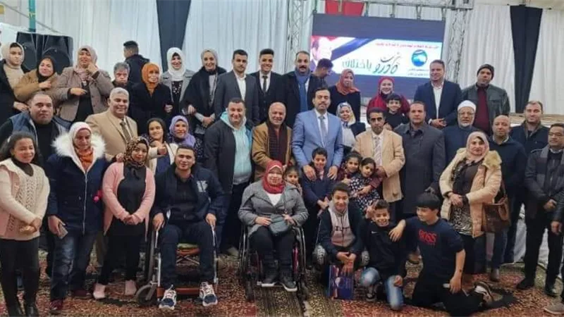 مستقبل وطن العاشر من رمضان يبدع فى حفل متنوع لذوى الهمم بنادى الرواد