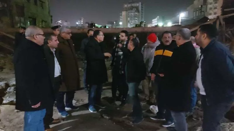 ليلا..محافظ الشرقية ورئيس الرقابة الإدارية يتابعان أعمال الإنشاء الجارية بنفق عرابي بالزقازيق