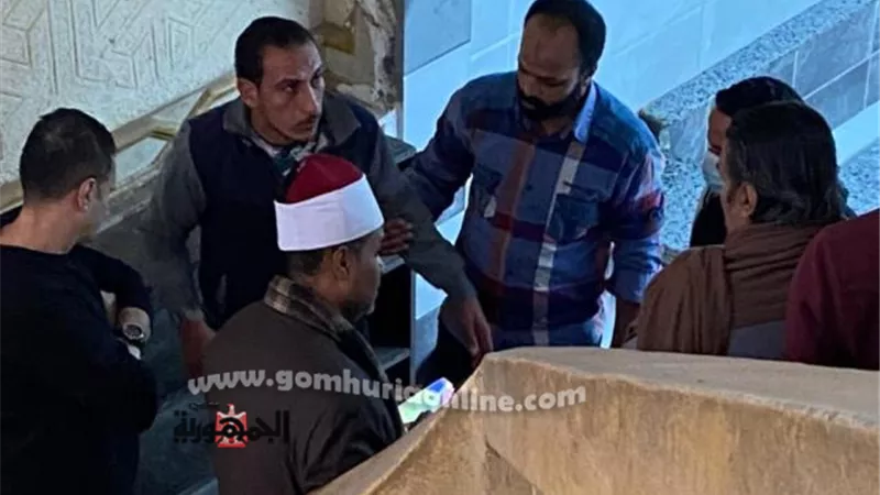 ضبط لص من داخل المسجد اثناء الاستعداد لتشييع جثمان وائل الابراشي