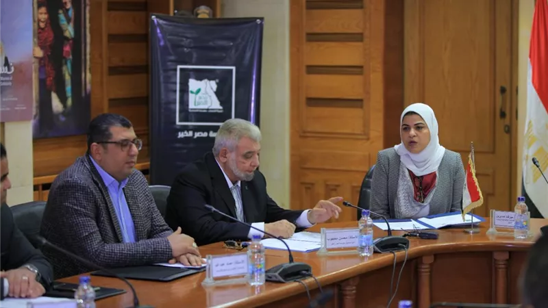 التضامن توقع بروتوكول تعاون مع مصر الخير للتدريب على صناعة السجاد والمشغولات اليدوية