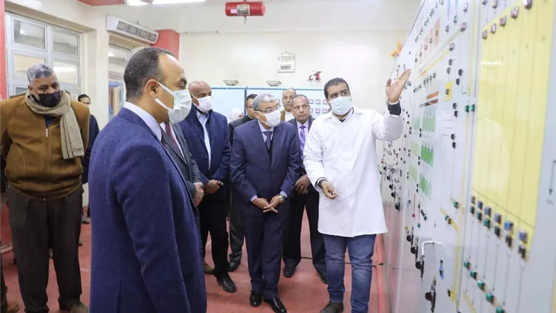 محافظ المنيا : تطوير مطاحن المنيا لرفع الطاقة الانتاجية من الدقيق