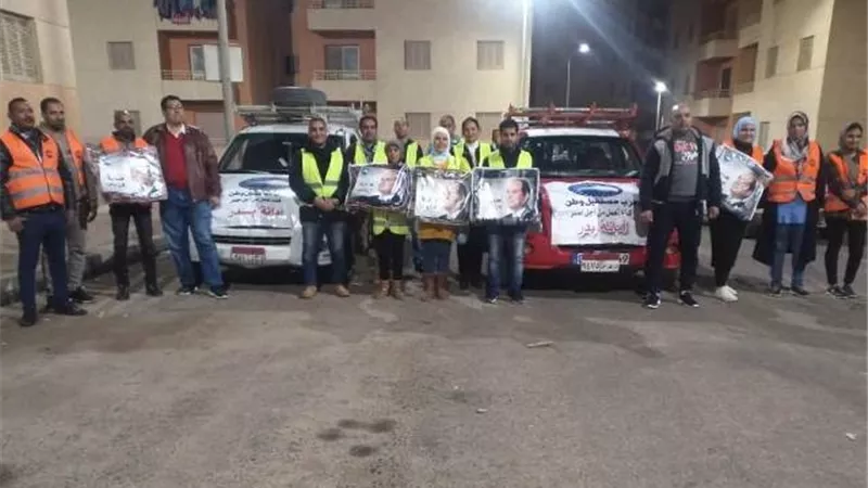 مستقبل وطن مدينة بدر يوزع 800 بطانية على الفئات الأكثر احتياجاً فى الأحياء.. بالفيديو