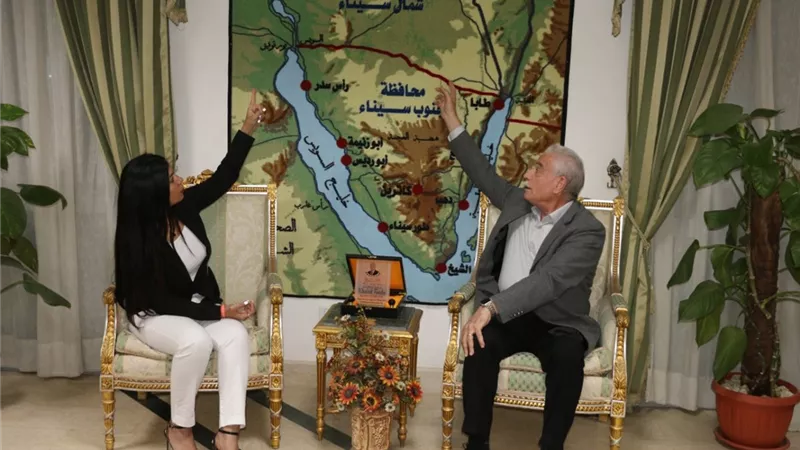 محافظ جنوب سيناء : رعاية الرئيس لمنتدي الشباب وإهتمامه بقضايا التنمية يجسد سعيه لضمان مستقبل أفضل لمصر والعالم