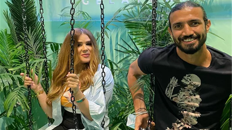 شيما صابر لرامي صبري فى عيد ميلاده: مش هوفيك حقك ربنا يخليك ليا